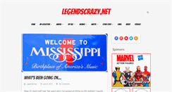 Desktop Screenshot of legendscrazy.net